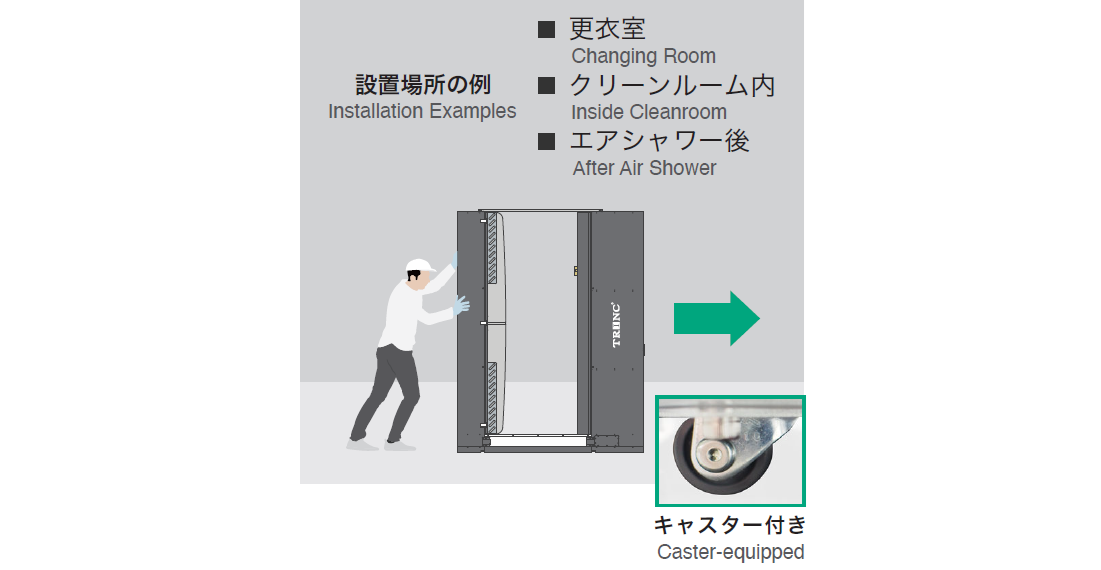 多様な環境に対応する設計と 高い可搬性・デザイン性